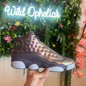 Air Jordon 13 Retro - Dark Raisin Purple Size 8Y